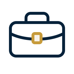 Briefcase icon for employees